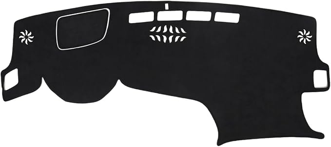 BIBLOZ Dash Cover for 2022-2025 2026 Lexus NX 250/ NX 350/ NX 350h/ NX 450h+ Accessories Black Flannel Dashboard Cover Mat Car Dashboard UV Sun