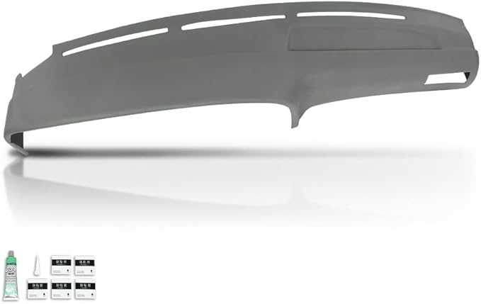 PIT66 Dash Cover Dashboard Bezel Compatible with Toyota 4Runner Pickup 1989 1990 1991 1992 1993 1994 1995 Gray Instrument Panel Replacement