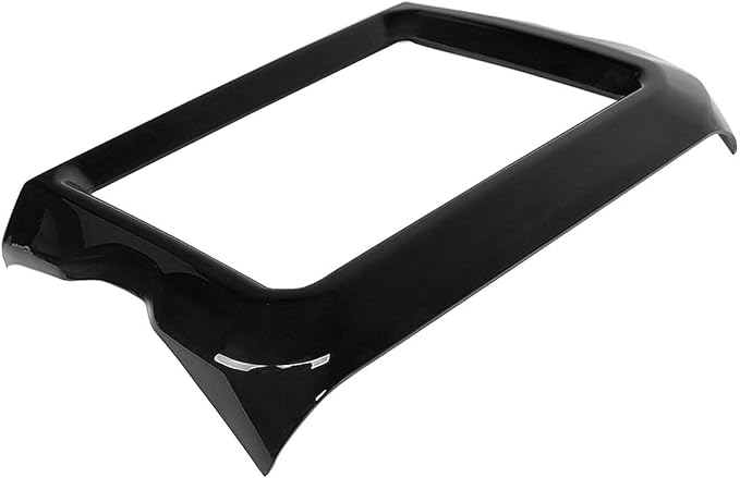 RT-TCZ for Jeep JL Center Console Radio Display Panel Trim Cover for Jeep Wrangler JL JLU Gladiator JT 2018-2023 Black Interior Accessories 8.4 inch