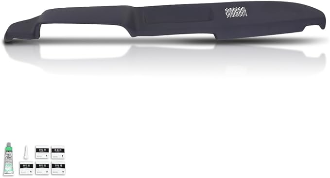 PIT66 Dash Cover Dashboard Bezel Compatible with Toyota Pickup 1979 1980 1981 1982 1983 Without Side Window Defrost Only Dark Blue Instrument Panel