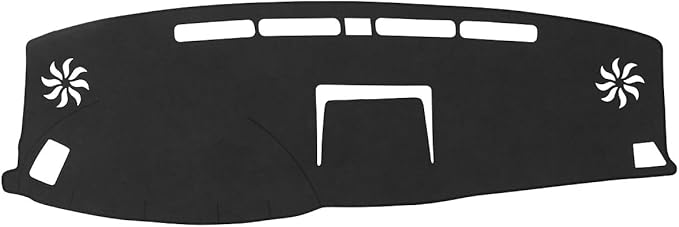 ZZEQYG Dash Cover Mat Compatible with Toyota Tundra 2007-2013 Accessories 2008-2017 Toyota Sequoia Dashboard Cover Mat Interior