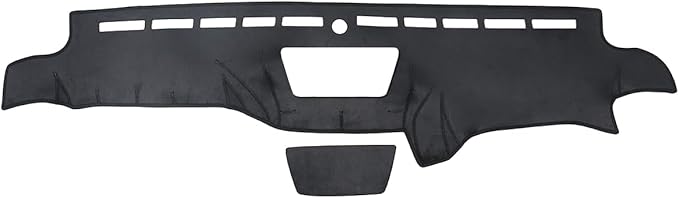 BIBLOZ Dash Cover 2011 2012 2013 2014 2015 2016 2017 for Jeep Wrangler JK JKU Unlimited Sport Sahara Rubincon Accessories Black Flannel Dashboard Cover Mat Car Dashboard UV Sun Protection