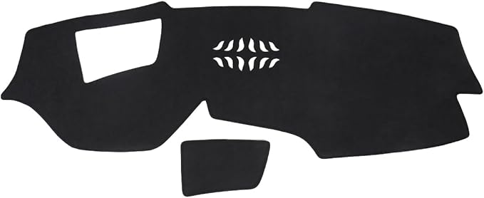 BIBLOZ Dash Cover for BMW X5 2019-2023 & BMW X7 2019-2022 Accessories Black Flannel Dashboard Cover Mat Car Dashboard UV Sun Protection