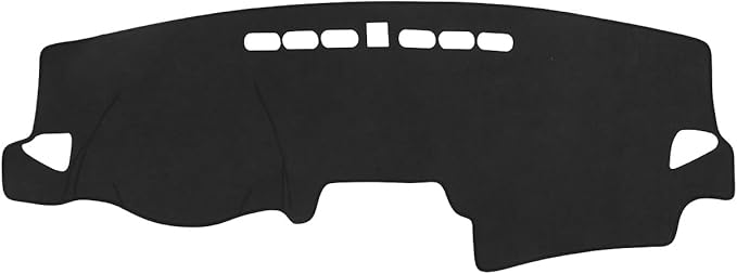 BIBLOZ Dash Cover for Hyundai Kona 2018-2023 Accessories Black Dashboard Cover Mat Car Dashboard UV Sun Protection