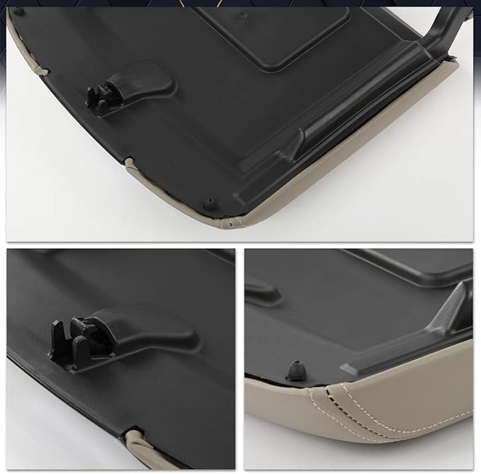 PIT66 Center Console Armrest Lid Compatible with Chevy Tahoe/Suburban/GMC Yukon/Yukon XL 2015-2019 Console Cover Armrest Lid Brown 0227083AA L0227083AA Brown