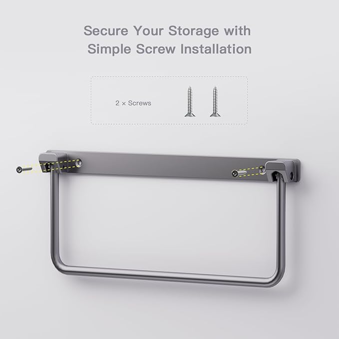 Safoner RV Shoe Storage Solution- Aluminum Camper Shoe Rack, Wall-Mounted Organizer Shelf, Efficient Space-Saving Holder for Various Footwear, Essential Accessories for Travel Trailers- 4 Packs