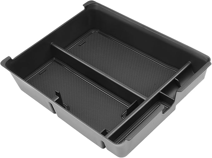 SKTU for 2023 2024 2025 Honda Pilot Center Console Organizer 2023-2025 Pilot/ 2024-2026 Passport Armrest Tray 2025 2026 Passport Console Tray 2024 2025 Pilot Accessories with Sunglasses Holder (Black)