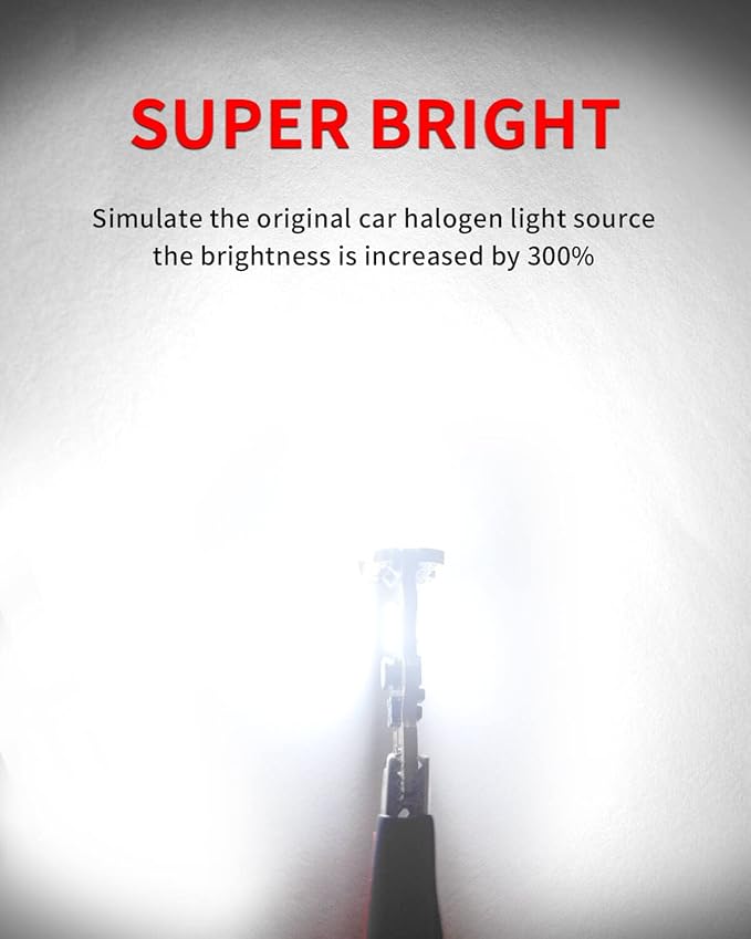 LASFIT 921 LED Bulb Reverse Light, 912 T15 6000K White Canbus Error Free W16W 906 904 Backup Replacement Cargo Lights For Car/Trunk, 300% Super Bright, Pack of 2