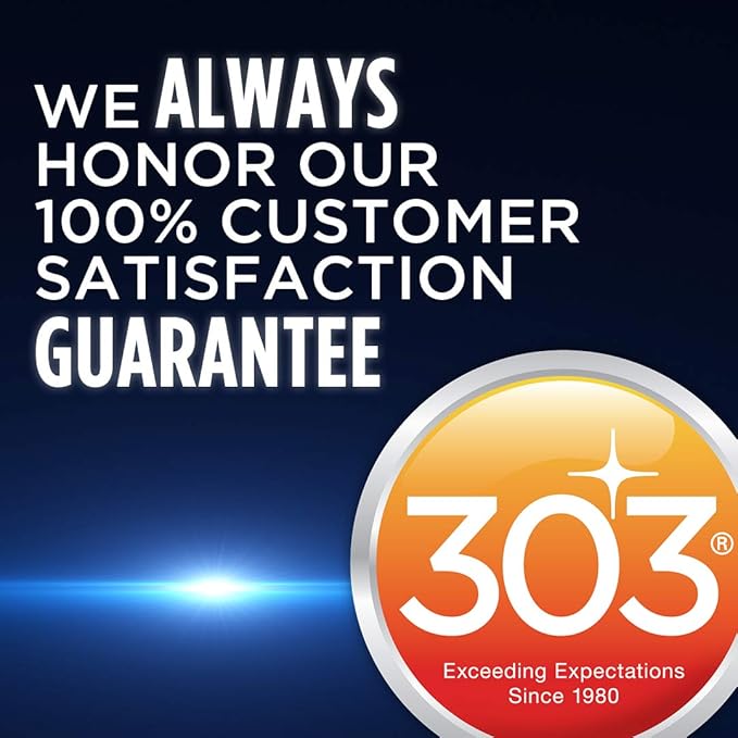 303 Products Automotive Protectant Spray - Helps Prevent Fading & Cracking, Repels Dust, Lint & Staining, Superior UV Protection & Restores Lost Color, Exterior & Interior Car Cleaning Supplies 16oz