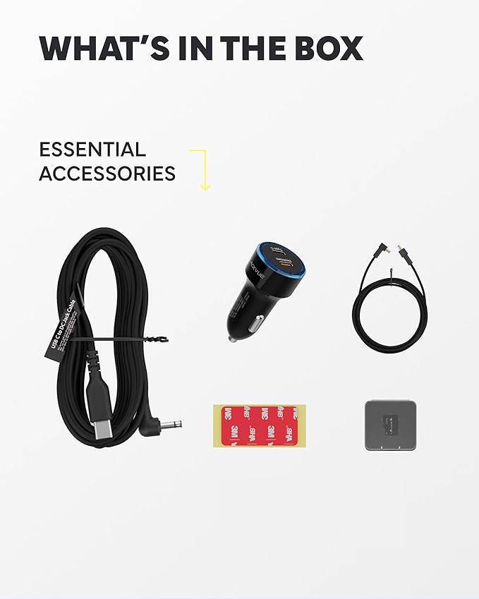 BlackVue Elite 8-2CH 64GB Dash Cam - 2K+2K Dash Cam Front and Rear, Dash Camera for Cars, Starvis 2, Dual HDR, Free SD Card, Wi-Fi, GPS, Night Vision, Smart Parking Mode, Smart Event Recording Dashcam