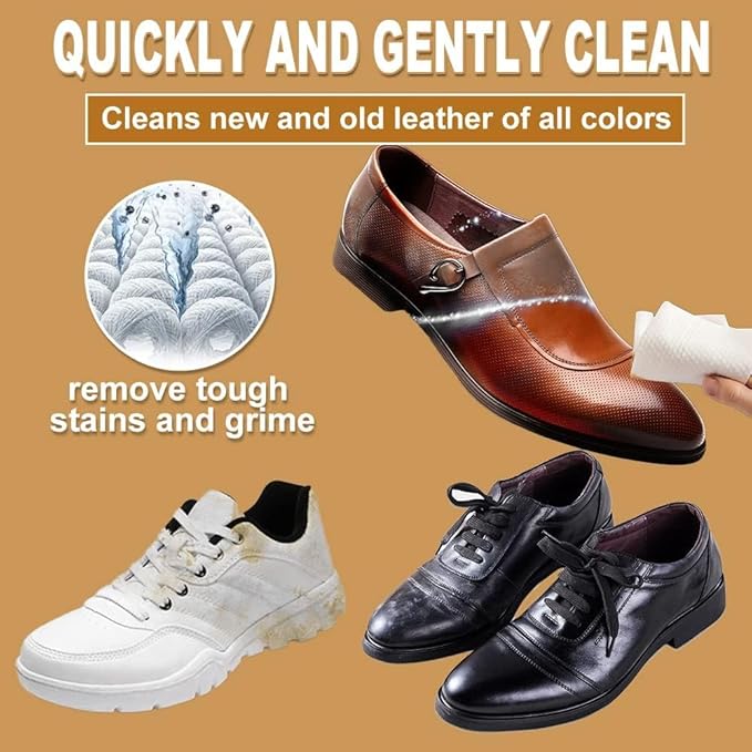 Air Jungles 3in1 Leather Cleaner Wipes 70 Count (Pack of 3), Extra Large 8" x 10" Size, Clean Condition Protect Wipes for Vinyl and Leather Apparel Furniture Auto Car Interior Shoes Boots Bags