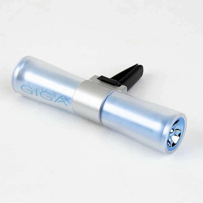 Air Spencer GIGA Clip Sylpheed Car Air Freshener, Premium Quality and Heavy Duty Solid Material Car Freshener, Stylish Design Graceful Color, Eikosha Japan (Blue Musk scent)