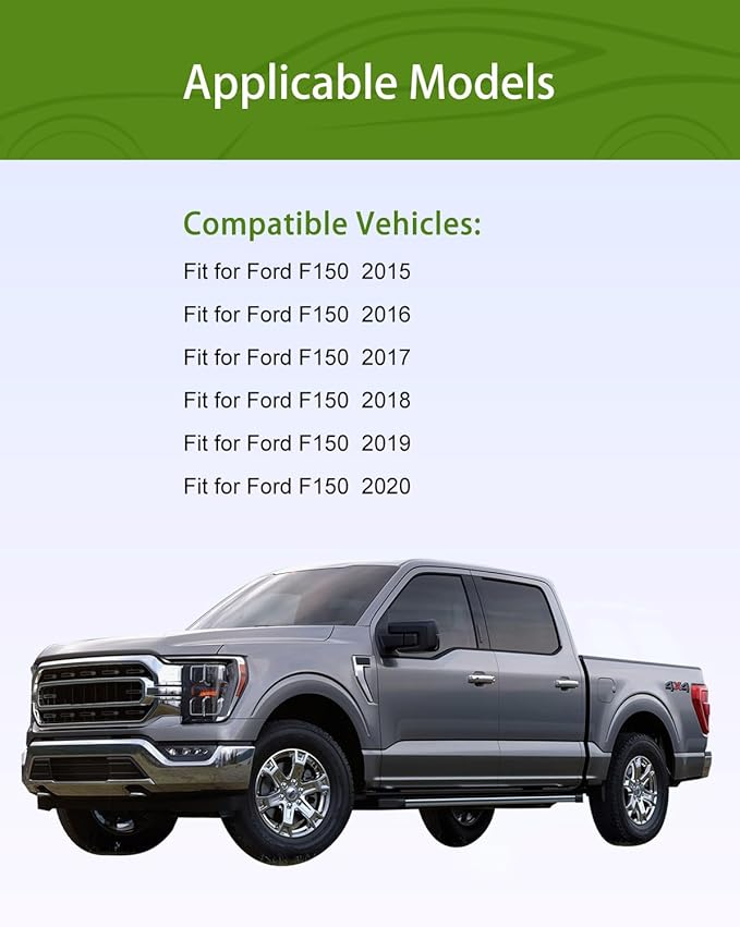 UMISHI Front Rgiht Passenger Side Inner Door Armrest Replacement for Ford F150 2015 2016 2017 2018 2019 2020 Replaces# FL3B 1504604 AA (Door Panels Armrest (Right))