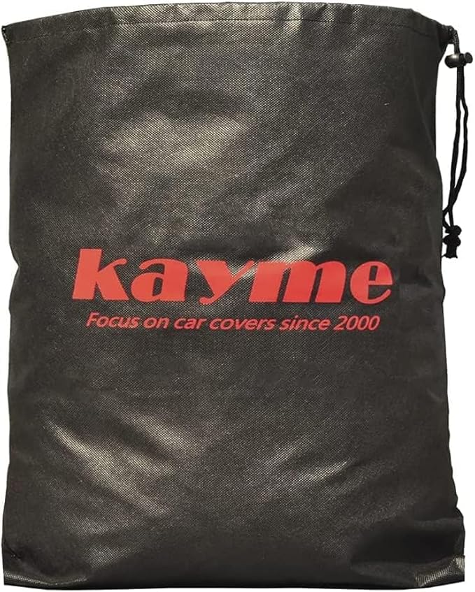 Kayme 7 Layers Car Cover Custom Fit for Chevrolet Chevy Malibu (1997-2025) Waterproof All Weather for Automobiles,Outdoor Full Cover Rain Sun UV Protection.Black