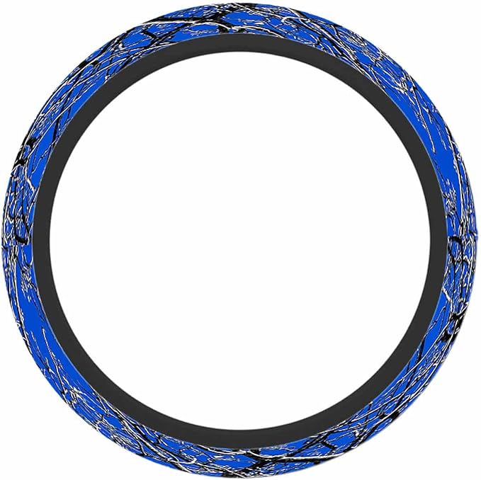 Tree and Sky Steering Wheel Cover Branches Facing The Blue Sky Steering Wheel Cover for Women Men Anti-Slip Breathable Steering Wheel Protector Car Accessories