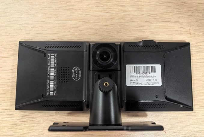 11.5" Wireless Carplay Screen for Car, Portable Apple Carplay & Android Auto Touch Screen, 4K Dash Cam/App Control/Backup Camera/Mirror Link/Voice Control/GPS/Bluetooth,for All Vehicles