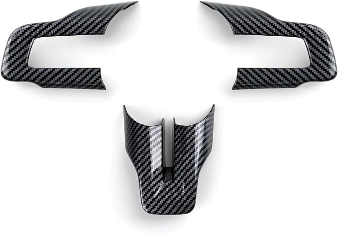 Youtaiche ABS Carbon Fiber Cover Trim Decoration for Ford Mustang 2015 2016 2017 2018 2019 2020 2021 2022 2023 Shelby GT350 2015-2020 GT500 2020-2022 Car Interior Accessories Sticker