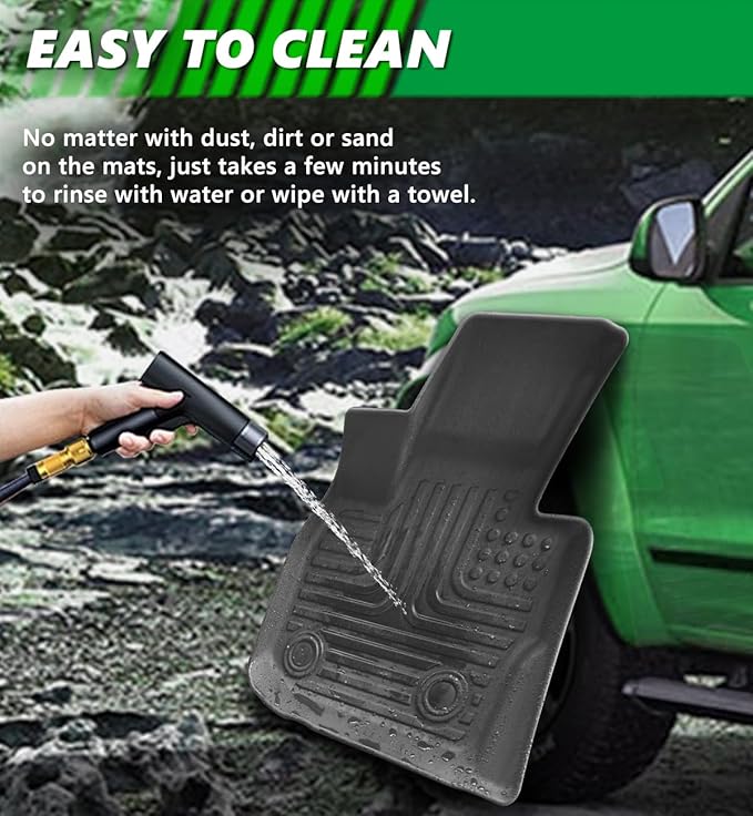 for Toyota Corolla Floor Mats 2013 2012 2011 2010 2009,Car Mats for Corolla All Weather Floor Mats Cargo Liner Accessories Rubber Car Mat 2009-2013