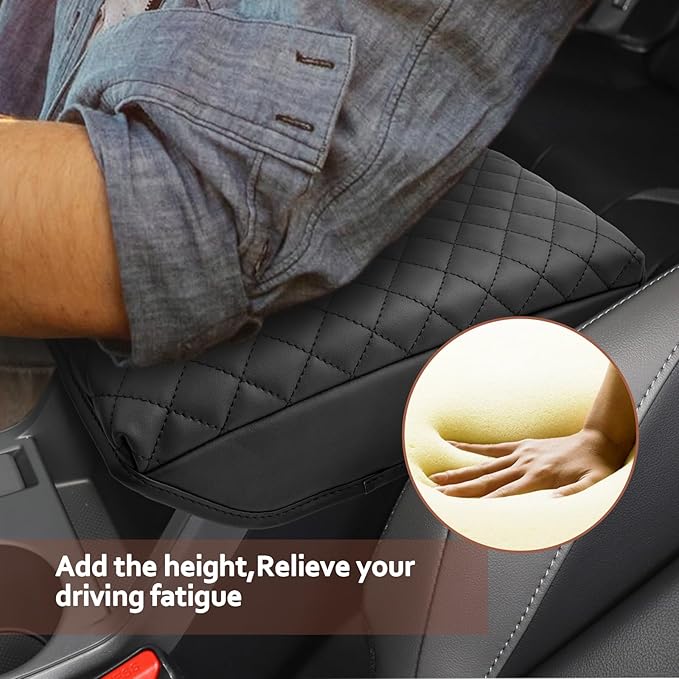 SKTU 2024 2025 2026 Crosstrek Center Console Cover for 2024-2026 Subaru Crosstrek/Impreza Armrest Cover 2024-2026 Crosstrek Wilderness Armrest Pad Subaru Crosstrek 2024 2025 2026 Accessories