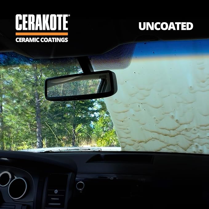 CERAKOTE Ceramic Glass Coat Protectant Pro Pack (20 Count Wipes) - Hydrophobic Automotive Rain Repellant, Long-Lasting and Durable Ceramic Coating, Quick and Easy Application