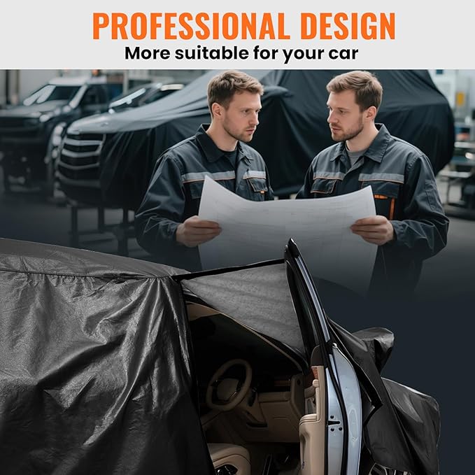 Volkswagen Tiguan Car Cover 100% Waterproof All Weather, Gift with Towel, 10 Layers SUV Car Cover Custom Fit 2018-2026 Volkswagen Tiguan, Full Exterior Car Covers Rain Sun UV Protect with Zipper.