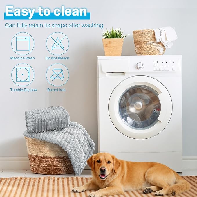 Dog Car Seat Cover for Back Seat, Dog Bed for Car, Fit for Backseat Extenders, Car Seat Protector, Nonslip Soft Durable for Cars Trucks and SUVs (Light Gray, 24.8"*54")