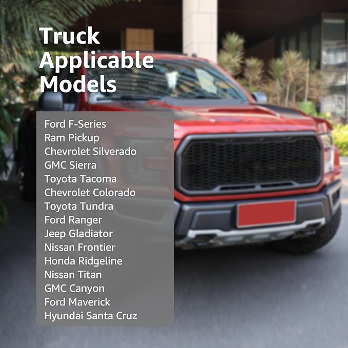 PETICON Dog Car Seat Covers for Truck Ford F-Series/Chevrolet Silverado/Ram/GMC Sierra, Waterproof Pet Back Seat Cover for Trucks, Scratchproof Nonslip Durable Rear Seat Cover for Dogs (Gray)