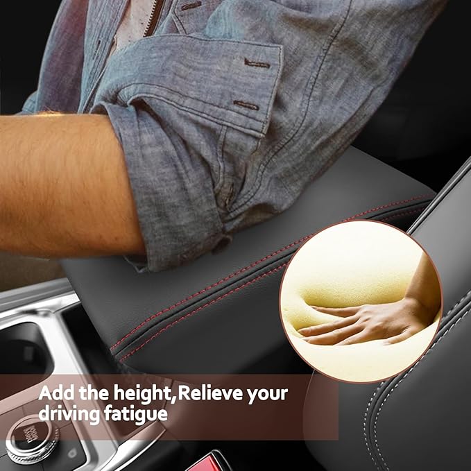 SKTU 2024 2025 2026 Explorer Accessories Center Console Cover for 2020-2025 2026 Ford Explorer Armrest Cover Ford Explorer 2024 2025 2026 Accessories 2024 2025 2026 Explorer Center Console Cushion