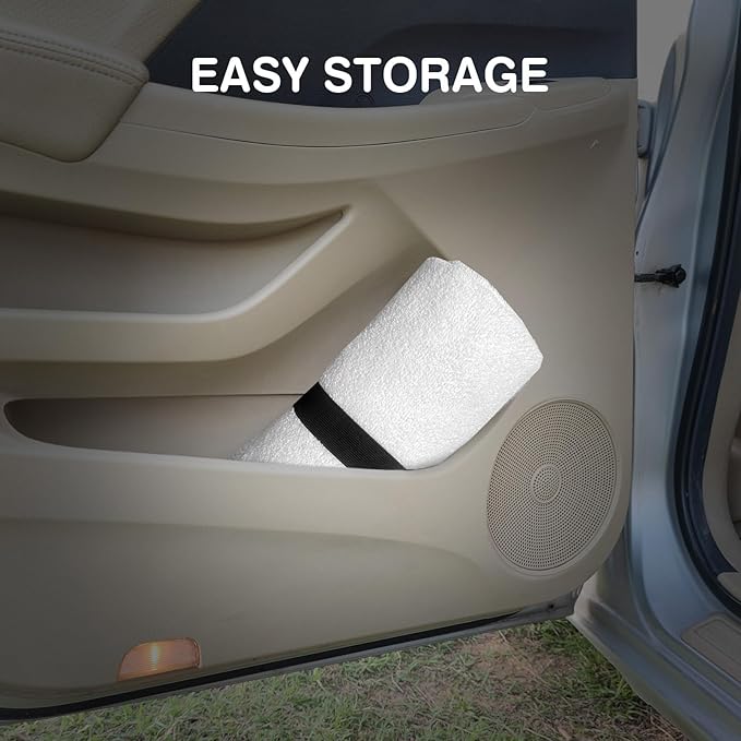 Leader Accessories 2pcs White Waterproof Towel Auto Car Seat Cover Protector Machine Washable - Fit Yoga Running Crossfit Athletes Beach Swimming Outdoor Sports