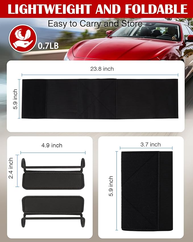 WONNIE 2 Pack Car Headrest Holder for 10-12.9" Large Size Tablets