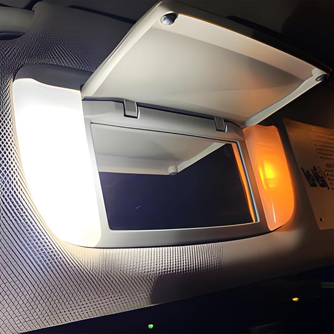 EASY EAGLE Super Bright LED Car Interior Lights, 6000k White Bulbs Kit for 2007-2019 2020 2021 Toyota Tundra with Install Tool(18 pcs)