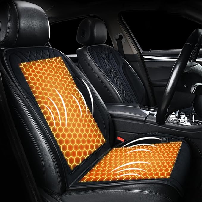 Dyale Car Seat Covers, Car Seat Cushion for Cold Winter, Universal Fit for Most Cars, SUVs & Trucks (1 Pack)