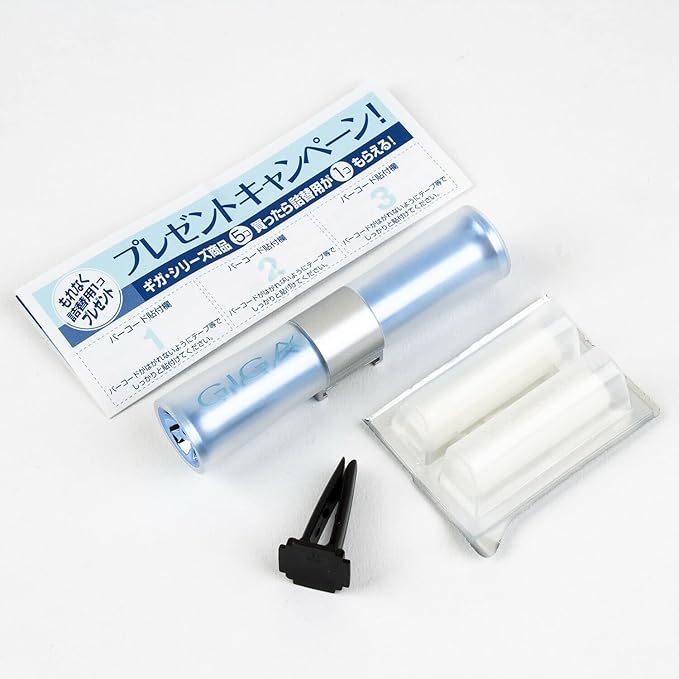 Air Spencer Sylpheed Giga Clip Blue Musk scent 2-pack, Slim Elegant Design, Graceful Color, Solid/Spill proof, Car Vent Clip Air Freshener, Fresh fruity with woody note cologne fragrance