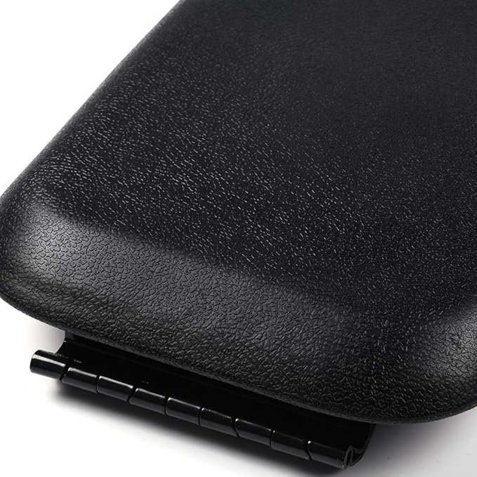 PIT66 Center Console Armrest Lid with Latch Compatible with Ford Mustang 2005-2009 Replacement 5R3Z6306024AAC Black