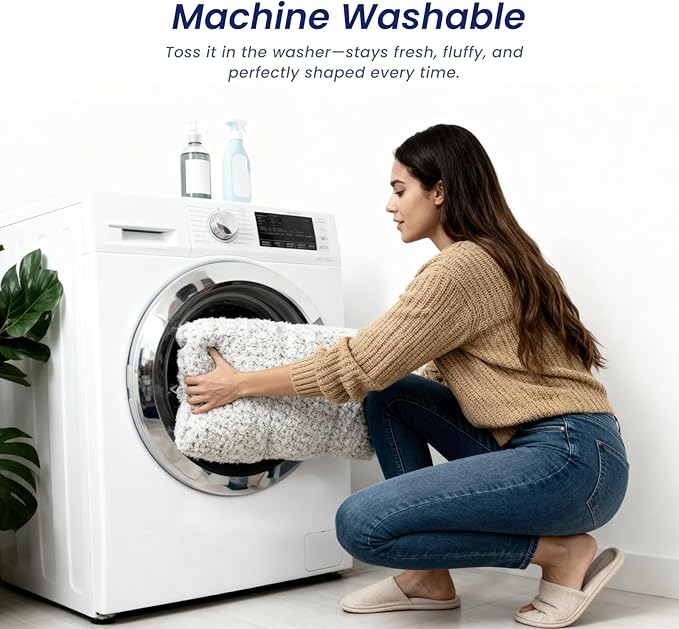 3.5" Thick Deluxe Plush Dog Bed for Car, Comfy Pet Bed for Car Back Seat, Washable & Anti-Slip Travel Pet Sleeping Mat, Fit for Backseat Extenders of Cars Trucks SUVs, 54" x 25”, Grey