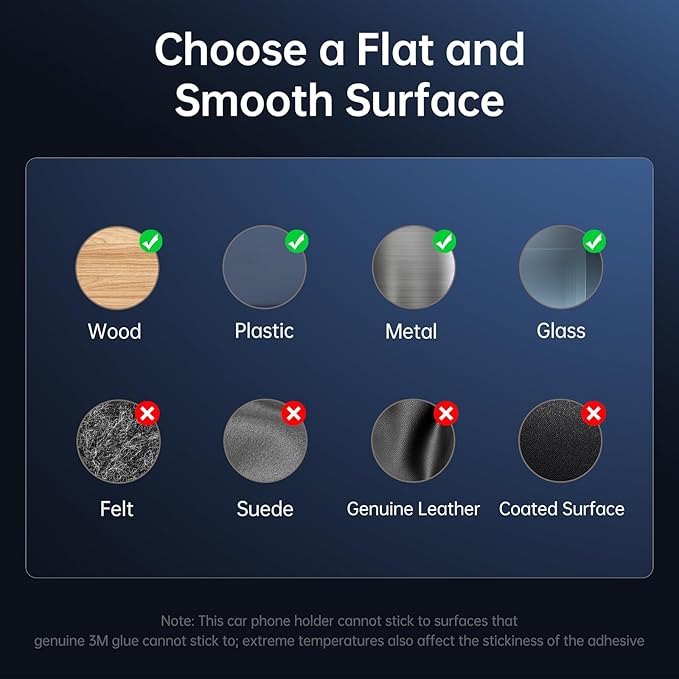 SYNCWIRE Fits MagSafe Car Mount for Universal Dashboard,Tesla Screen, Magnetic Phone Holder for Car, Foldable Aluminum Alloy Arm,Super Stable Car Mount for iPhone 17 Pro Max 16 15 14 13 12&All Phones