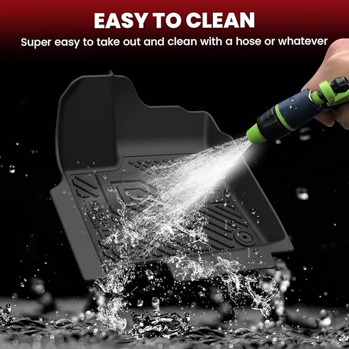 LASFIT Floor Mats for Nissan Murano 2025-2026, Custom Fit All Weather Protection TPE Durable Floor Liners for 2025-2026 Murano SV/SL/Platinum 1st & 2nd Row Front & Rear Car Mats, Black