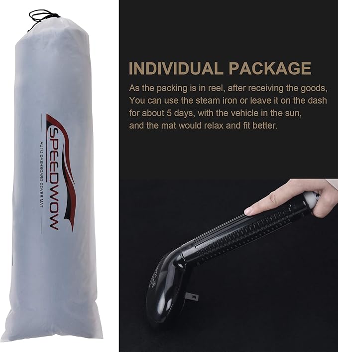 SPEEDWOW Dashboard Dash Board Cover Mat Carpet Compatible with 2013-2018 Toyota RAV4