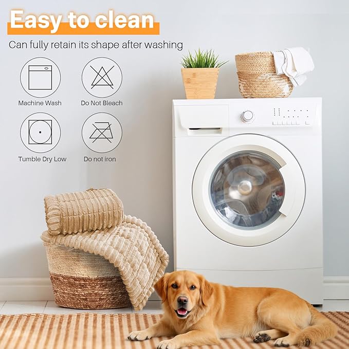 Dog Car Seat Cover for Back Seat, Dog Bed for Car, Fit for Backseat Extenders, Car Seat Protector, Nonslip Soft Durable for Cars Trucks and SUVs (Light Brown, 24.8"*54")