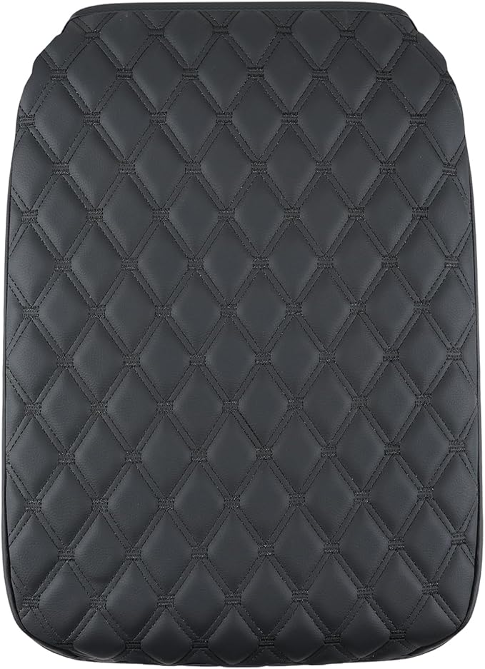 GIANT PANDA Custom Fit Center Console Cover for Dodge RAM 1500 2500 3500 2002 2003 2004 2005 2006 2007 2008 2009 2010 2011 2012 with Jump Seat - Waterproof Armrest Center Cover - Full Protection