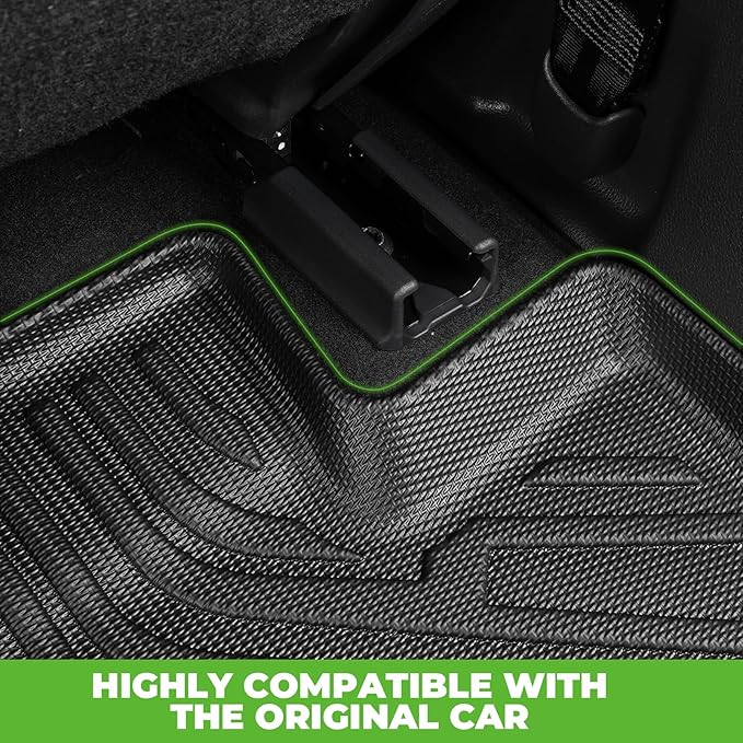 Floor Mats & Cargo Liner Set Custom Fit for Chevy Malibu 2025 2017-2024 All Weather Protection for Car Mats Anti-Slip TPE Odorless Floor Liners Chevrolet Malibu Accessories