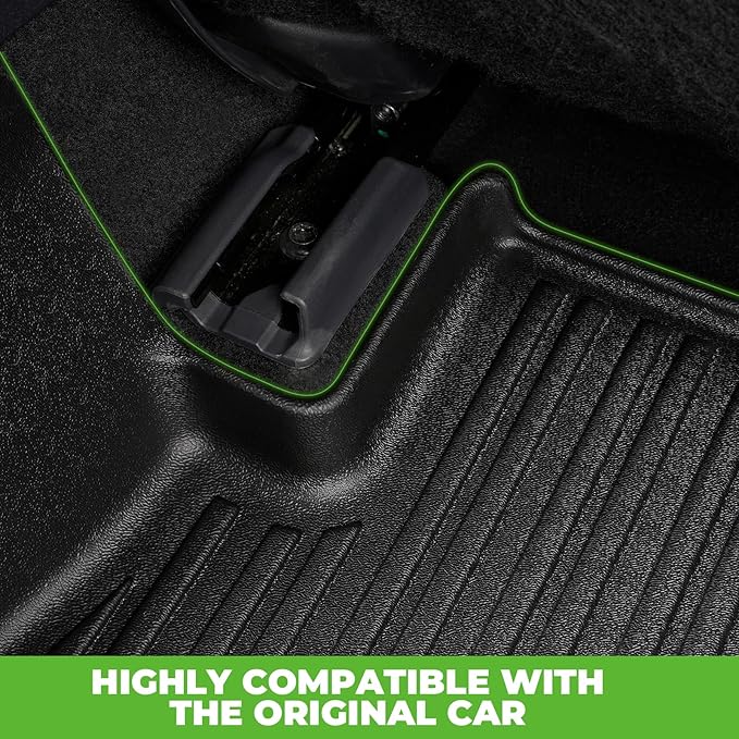 Floor Mats & Cargo Liner Set Fit for BMW 3 Series 330i M340i Sedan 2019-2025/for BMW 330e 2021-2025,All Weather Protection TPE Anti-Slip Automotive Full Set Floor Liners Custom 3 Series Accessories