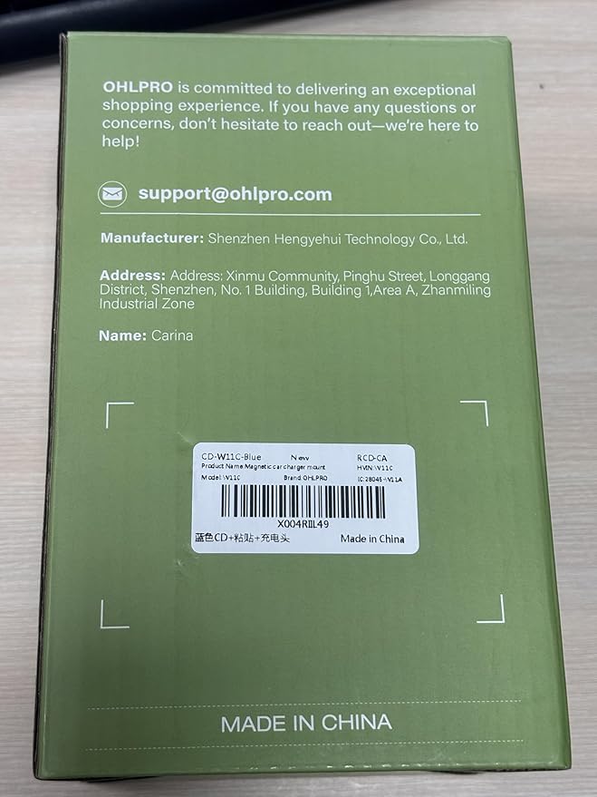 OHLPRO for MagSafe Car Charger Cup Holder Mount, 15W Fast Wireless Magnetic Charging Phone Holder for iPhone 16 15 14 13 12 Series, Adjustable Car Mount with Large Cup Base, One-Hand Operation