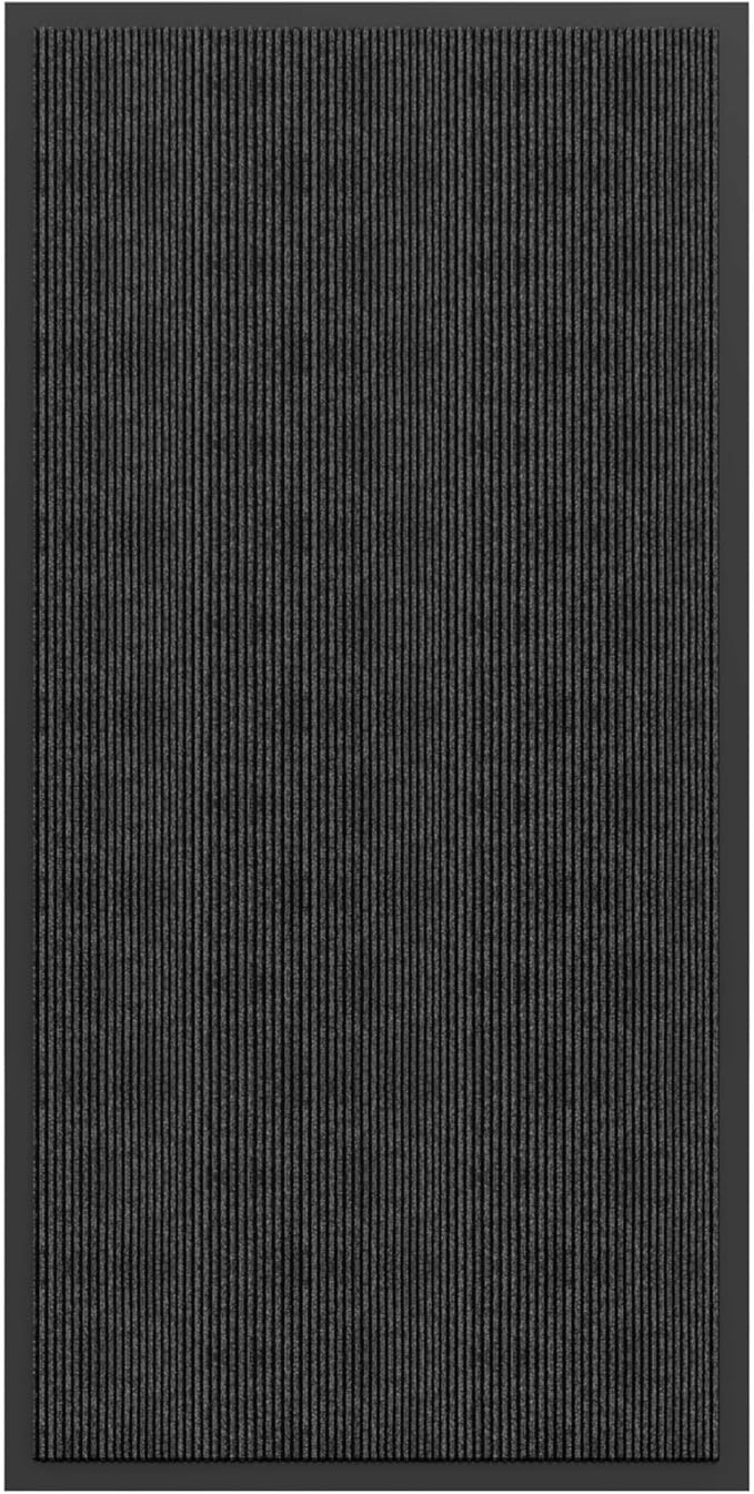 Amyracel Front Door Mat Indoor Outdoor Entrance, 48"x 96" All-Season Waterproof Doormat for Enterway, Heavy Duty Commercial Floor Mat, Fade Resistant, Rubber Back, Low Profile, Easy Clean