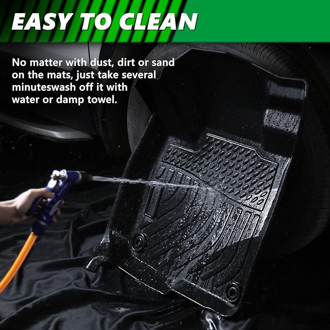 for Volvo EX30 Floor Mats 2025, Car Mats for Volvo EX30 All Weather Car Mats Cargo Liner Accessories 2025