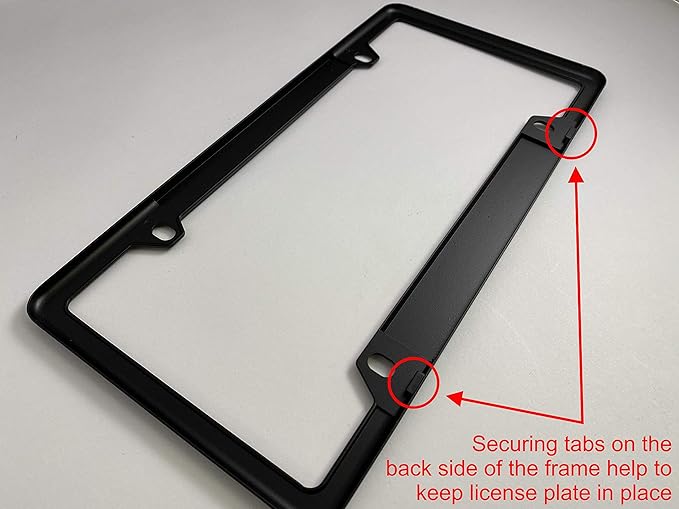 License Plate Frame (Classic)