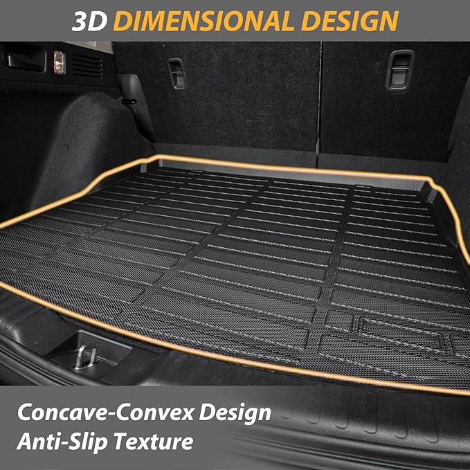 AIPOIL® Floor Mats & Cargo Liner Set for Subaru 2019-2025 Ascent 7/8 Passenger | All-Weather | Easy to Clean | All-Round Protection丨Full Set Automobile mats Accessories.