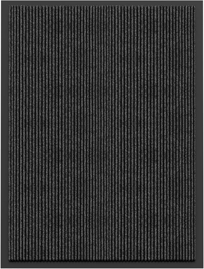 Amyracel Front Door Mat Indoor Outdoor Entrance, 36" x 48" All-Season Waterproof Doormat for Enterway, Heavy Duty Commercial Floor Mat, Fade Resistant, Rubber Back, Low Profile, Easy Clean