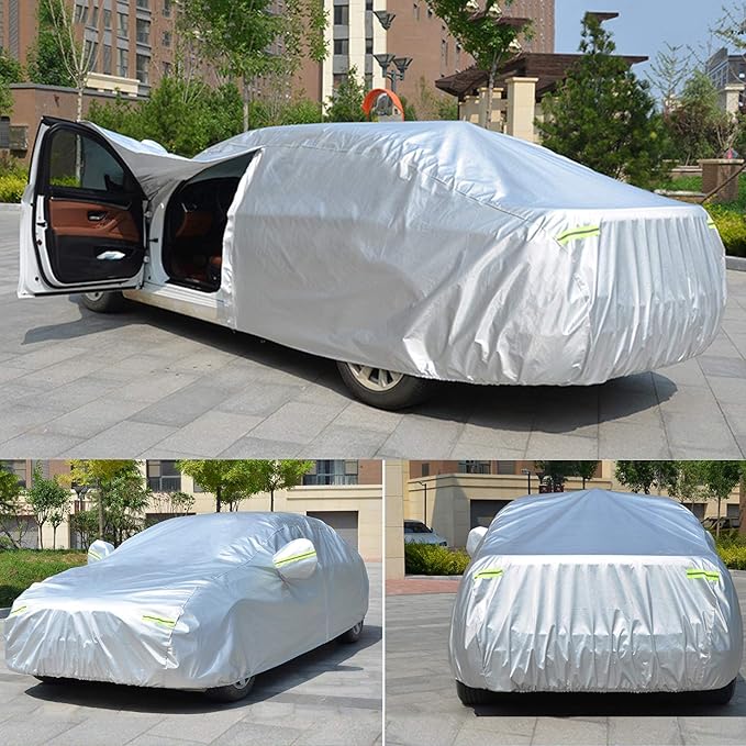 Koukou SUV Car Cover Custom Fit Subaru Outback from 1994 to 2025, Waterproof All Weather for Automobiles, Sun Rain Dust Snow Protection. (Ships from US Warehouse, Arrive Within 3-7 Days)