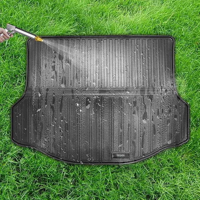 Vanseno Compatible for 2013 2014 2015 2016 2017 2018 Toyota Rav4 Floor Mats & Cargo Liners Trunk Mats All-Weather Rubber Protection Mat for 2013-2018 rav4 Accessories